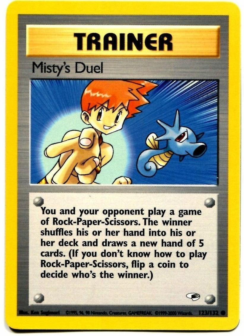 Misty's Duel (123/132) [Gym Heroes Unlimited] - Card Brawlers | Quebec | Canada | Yu-Gi-Oh!