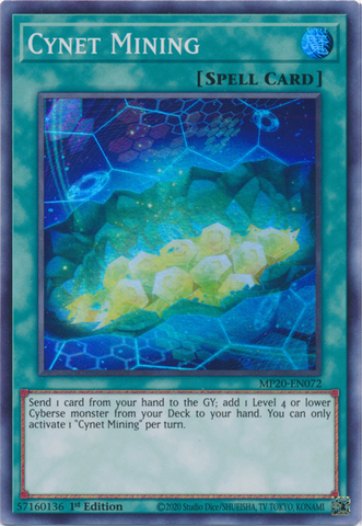 Cynet Mining [MP20-EN072] Super Rare - Card Brawlers | Quebec | Canada | Yu-Gi-Oh!