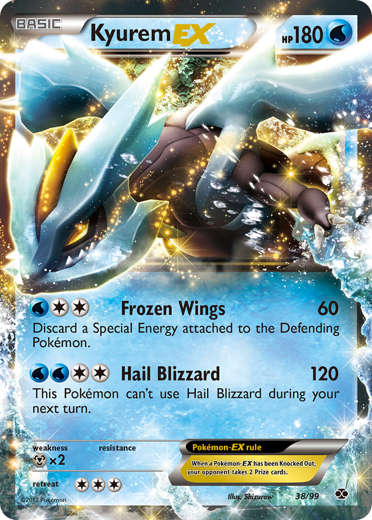 Kyurem EX (38/99) [Black & White: Next Destinies] - Card Brawlers | Quebec | Canada | Yu-Gi-Oh!