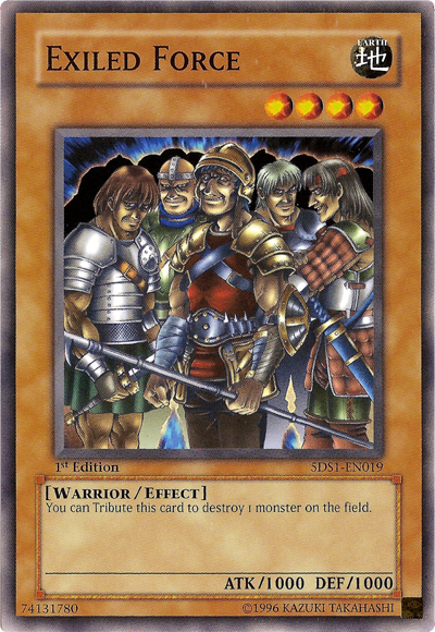 Exiled Force [5DS1-EN019] Common - Card Brawlers | Quebec | Canada | Yu-Gi-Oh!