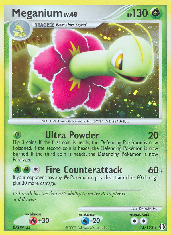 Meganium (13/123) [Diamond & Pearl: Mysterious Treasures] - Card Brawlers | Quebec | Canada | Yu-Gi-Oh!