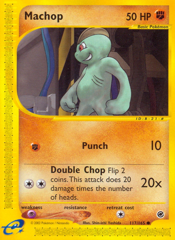 Machop (117/165) [Expedition: Base Set] - Card Brawlers | Quebec | Canada | Yu-Gi-Oh!
