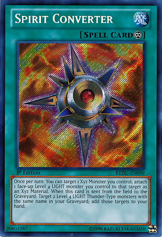 Spirit Converter [REDU-EN099] Secret Rare - Card Brawlers | Quebec | Canada | Yu-Gi-Oh!