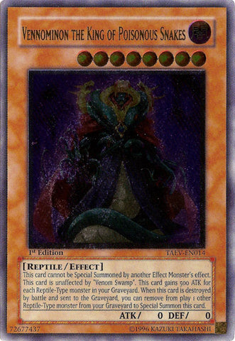 Vennominon the King of Poisonous Snakes [TAEV-EN014] Ultimate Rare - Card Brawlers | Quebec | Canada | Yu-Gi-Oh!