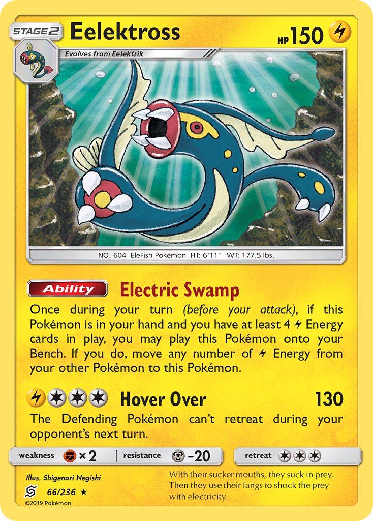 Eelektross (66/236) (Theme Deck Exclusive) [Sun & Moon: Unified Minds] - Card Brawlers | Quebec | Canada | Yu-Gi-Oh!