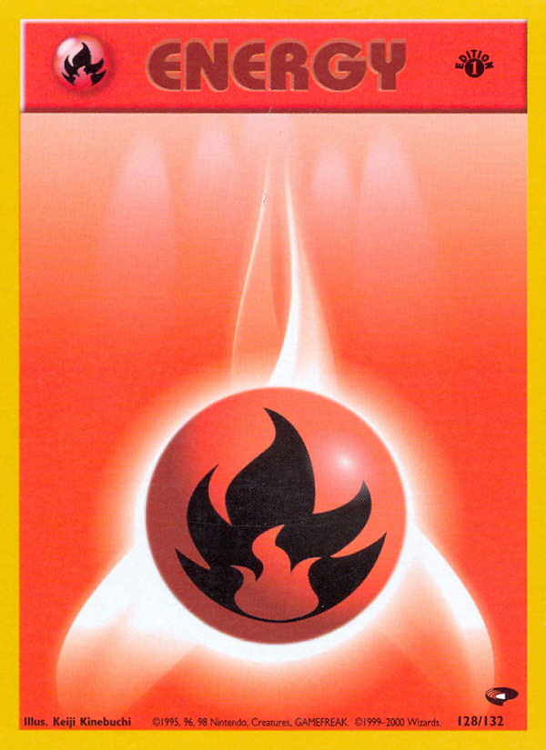 Fire Energy (128/132) [Gym Challenge 1st Edition] - Card Brawlers | Quebec | Canada | Yu-Gi-Oh!