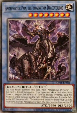 Amorphactor Pain, the Imagination Dracoverlord [OP15-EN021] Common - Card Brawlers | Quebec | Canada | Yu-Gi-Oh!
