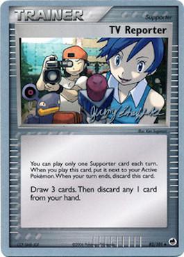 TV Reporter (82/101) (Rambolt - Jeremy Scharff-Kim) [World Championships 2007] - Card Brawlers | Quebec | Canada | Yu-Gi-Oh!