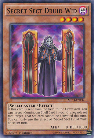 Secret Sect Druid Wid [MP14-EN132] Common - Card Brawlers | Quebec | Canada | Yu-Gi-Oh!