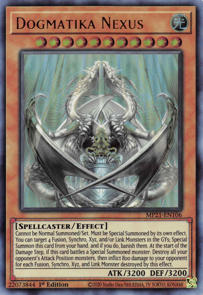 Dogmatika Nexus [MP21-EN106] Ultra Rare - Card Brawlers | Quebec | Canada | Yu-Gi-Oh!