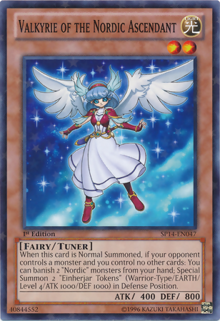 Valkyrie of the Nordic Ascendant [SP14-EN047] Starfoil Rare - Card Brawlers | Quebec | Canada | Yu-Gi-Oh!