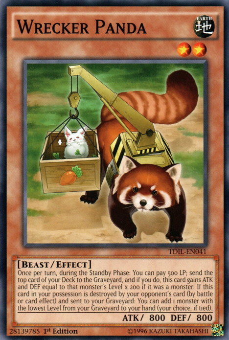 Wrecker Panda [TDIL-EN041] Common - Yu-Gi-Oh! - Card Brawlers | Quebec | Canada |