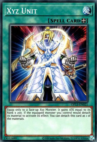 Xyz Unit [OP13-EN021] Common - Card Brawlers | Quebec | Canada | Yu-Gi-Oh!