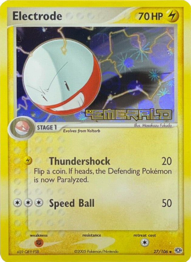 Electrode (27/106) (Stamped) [EX: Emerald] - Card Brawlers | Quebec | Canada | Yu-Gi-Oh!