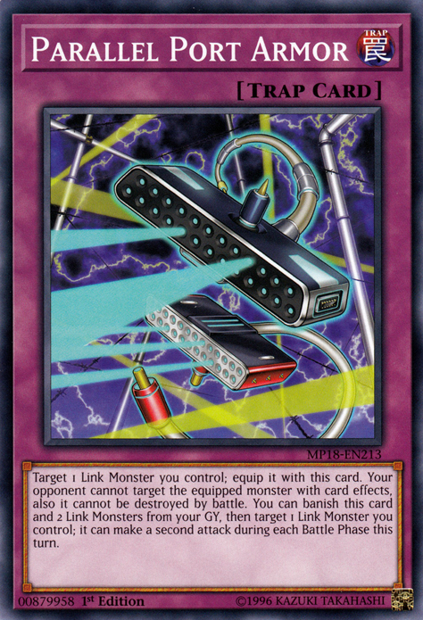 Parallel Port Armor [MP18-EN213] Common - Card Brawlers | Quebec | Canada | Yu-Gi-Oh!