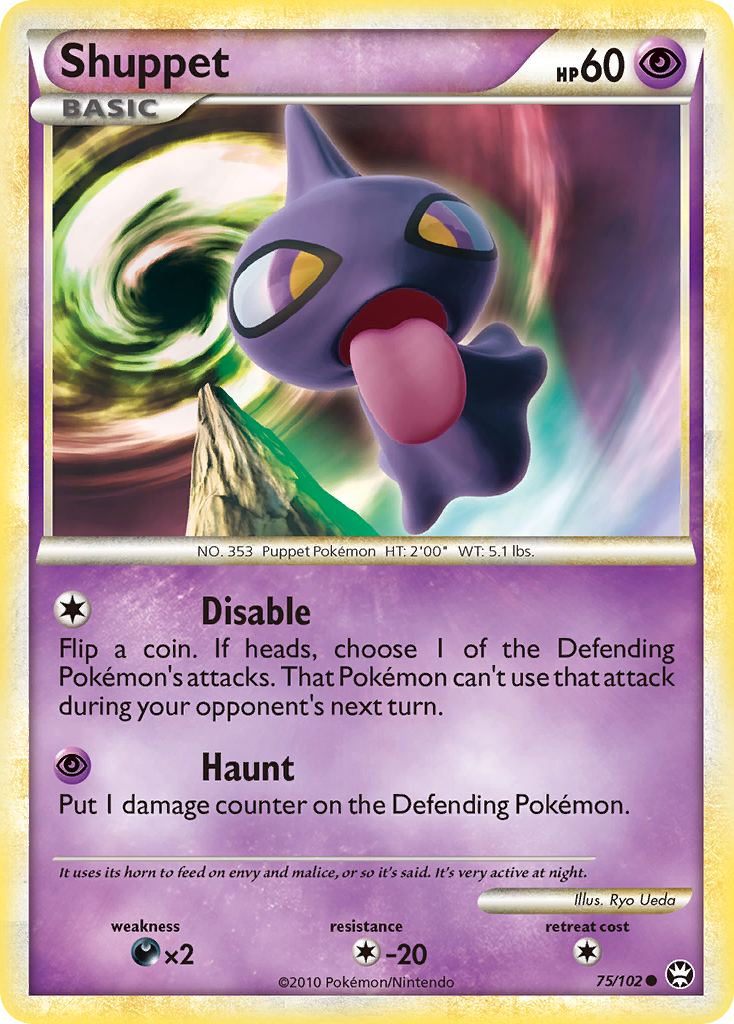 Shuppet (75/102) [HeartGold & SoulSilver: Triumphant] - Card Brawlers | Quebec | Canada | Yu-Gi-Oh!