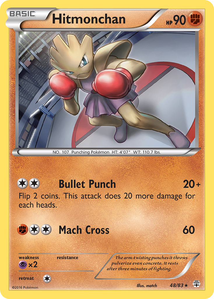 Hitmonchan (48/83) [XY: Generations] - Card Brawlers | Quebec | Canada | Yu-Gi-Oh!