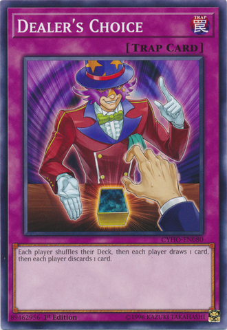 Dealer's Choice [CYHO-EN080] Common - Yu-Gi-Oh! - Card Brawlers | Quebec | Canada |