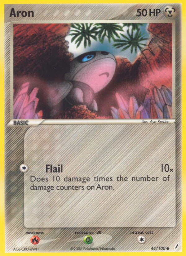 Aron (44/100) [EX: Crystal Guardians] - Card Brawlers | Quebec | Canada | Yu-Gi-Oh!