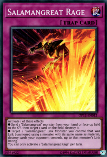 Salamangreat Rage [OP12-EN012] Super Rare - Card Brawlers | Quebec | Canada | Yu-Gi-Oh!