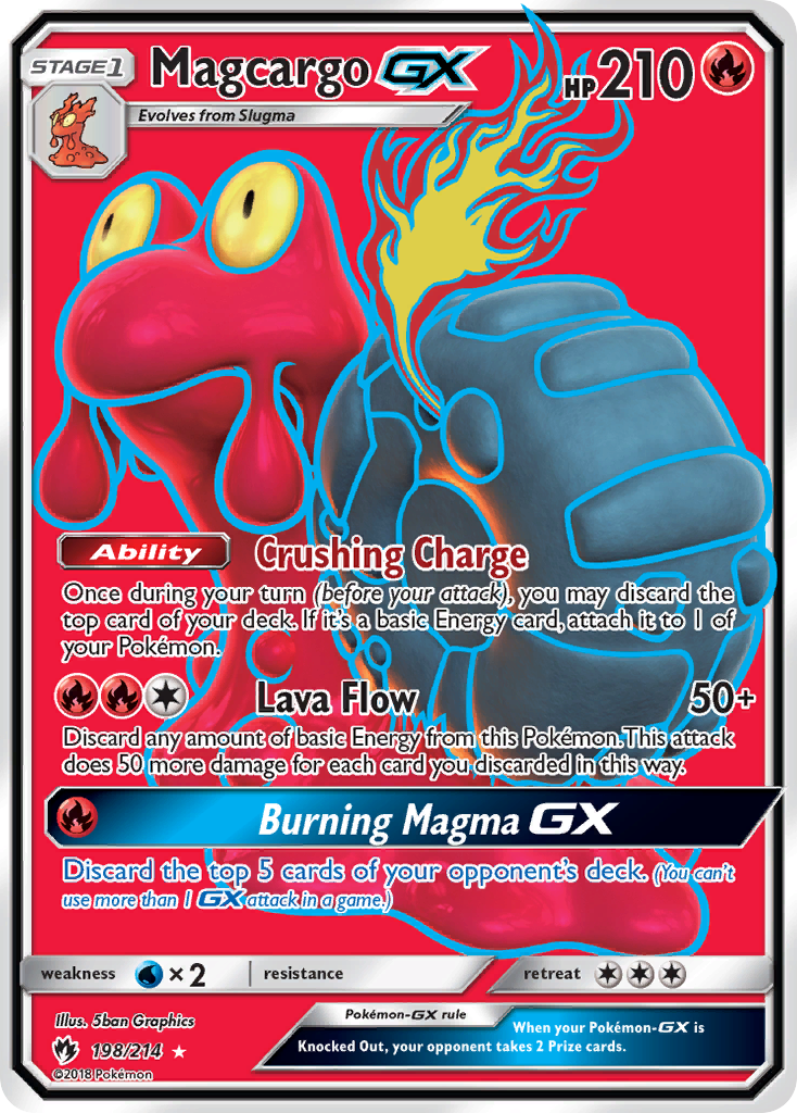 Magcargo GX (198/214) [Sun & Moon: Lost Thunder] - Card Brawlers | Quebec | Canada | Yu-Gi-Oh!