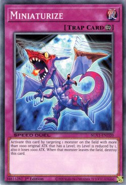 Miniaturize [SGX1-END20] Common - Card Brawlers | Quebec | Canada | Yu-Gi-Oh!