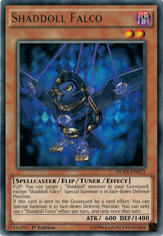 Shaddoll Falco [DUEA-EN023] Rare - Yu-Gi-Oh! - Card Brawlers | Quebec | Canada |