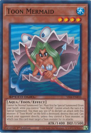 Toon Mermaid [SS04-ENB10] Common - Card Brawlers | Quebec | Canada | Yu-Gi-Oh!