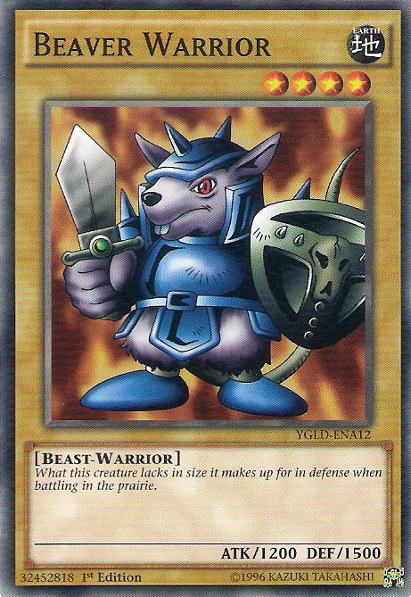 Beaver Warrior [YGLD-ENA12] Common - Yu-Gi-Oh! - Card Brawlers | Quebec | Canada |