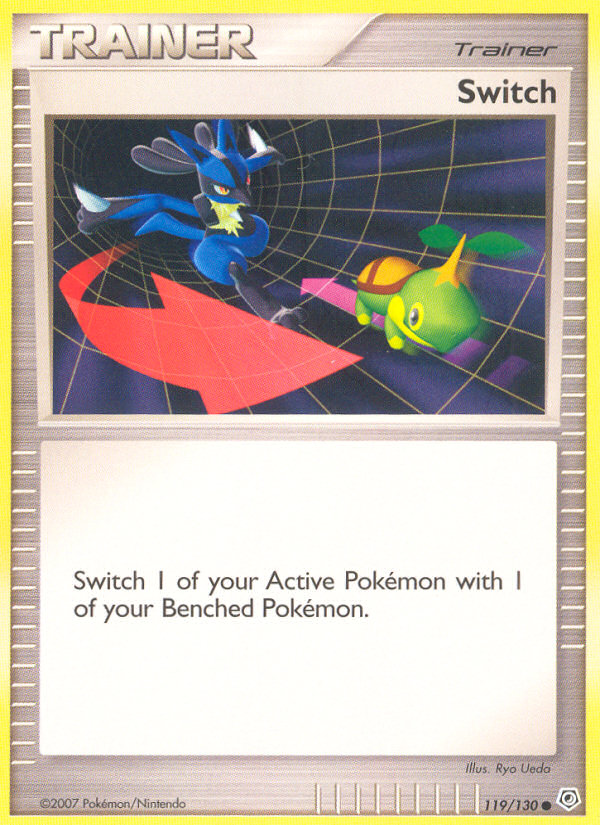 Switch (119/130) [Diamond & Pearl: Base Set] - Card Brawlers | Quebec | Canada | Yu-Gi-Oh!