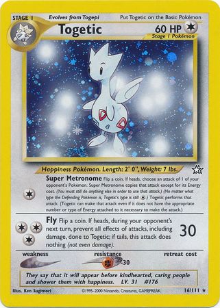 Togetic (16/111) [Neo Genesis Unlimited] - Card Brawlers | Quebec | Canada | Yu-Gi-Oh!