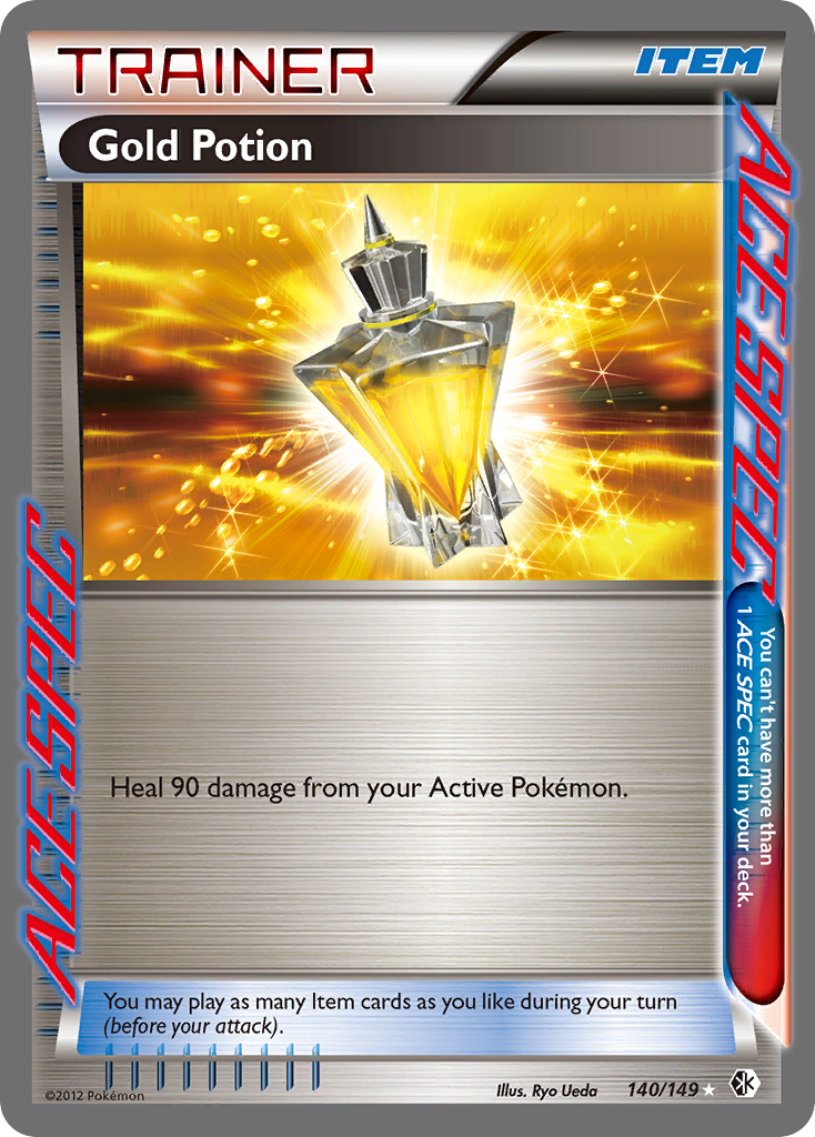 Gold Potion (140/149) [Black & White: Boundaries Crossed] - Card Brawlers | Quebec | Canada | Yu-Gi-Oh!