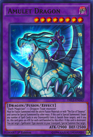 Amulet Dragon [DRL3-EN043] Ultra Rare - Card Brawlers | Quebec | Canada | Yu-Gi-Oh!