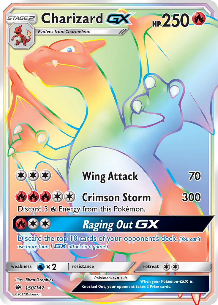 Charizard GX (150/147) [Sun & Moon: Burning Shadows] - Card Brawlers | Quebec | Canada | Yu-Gi-Oh!