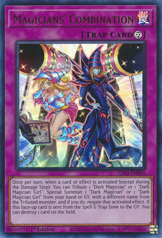 Magicians' Combination [LDS3-EN099] Ultra Rare - Card Brawlers | Quebec | Canada | Yu-Gi-Oh!