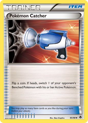 Pokemon Catcher (95/98) [Black & White: Emerging Powers] - Card Brawlers | Quebec | Canada | Yu-Gi-Oh!