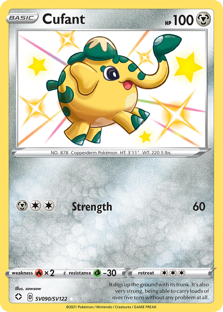 Cufant (SV090/SV122) [Sword & Shield: Shining Fates] - Card Brawlers | Quebec | Canada | Yu-Gi-Oh!
