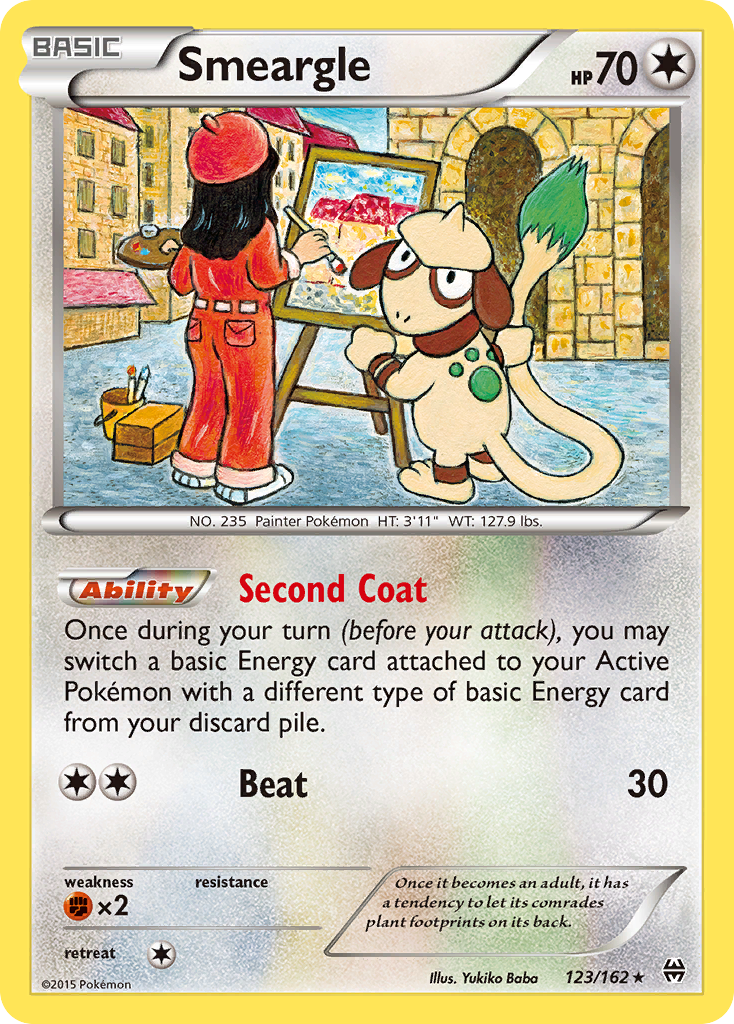 Smeargle (123/162) [XY: BREAKthrough] - Card Brawlers | Quebec | Canada | Yu-Gi-Oh!