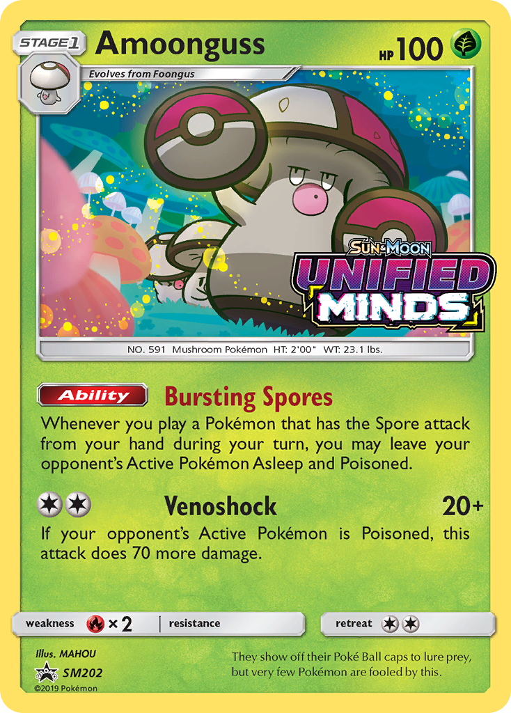 Amoonguss (SM202) [Sun & Moon: Black Star Promos] - Card Brawlers | Quebec | Canada | Yu-Gi-Oh!