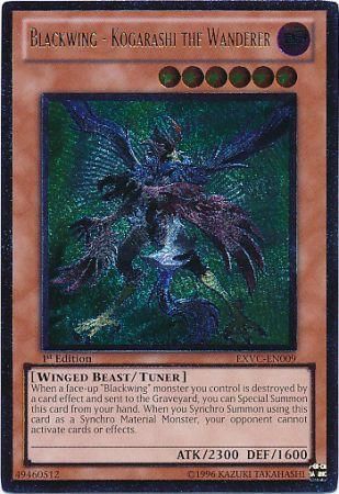 Blackwing - Kogarashi the Wanderer [EXVC-EN009] Ultimate Rare - Card Brawlers | Quebec | Canada | Yu-Gi-Oh!