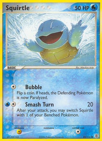 Squirtle (83/112) [EX: FireRed & LeafGreen] - Card Brawlers | Quebec | Canada | Yu-Gi-Oh!