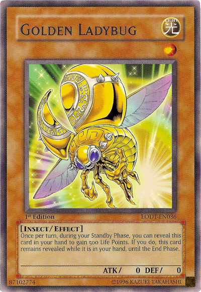 Golden Ladybug [LODT-EN036] Rare - Card Brawlers | Quebec | Canada | Yu-Gi-Oh!