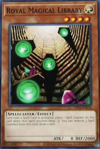 Royal Magical Library [OP16-EN016] Common - Card Brawlers | Quebec | Canada | Yu-Gi-Oh!