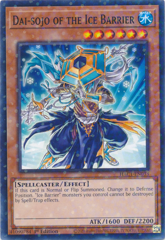 Dai-sojo of the Ice Barrier (Duel Terminal) [HAC1-EN033] Common - Card Brawlers | Quebec | Canada | Yu-Gi-Oh!