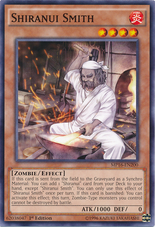 Shiranui Smith [MP16-EN200] Common - Card Brawlers | Quebec | Canada | Yu-Gi-Oh!