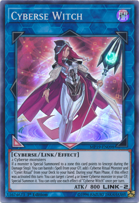 Cyberse Witch [MP19-EN098] Super Rare - Card Brawlers | Quebec | Canada | Yu-Gi-Oh!