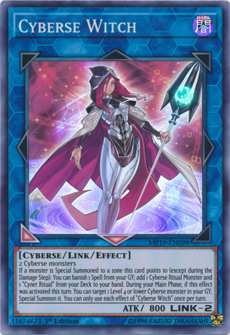 Cyberse Witch [MP19-EN098] Super Rare - Card Brawlers | Quebec | Canada | Yu-Gi-Oh!