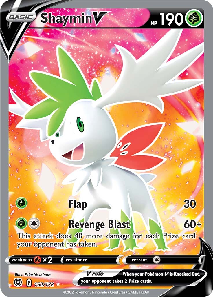 Shaymin V (152/172) [Sword & Shield: Brilliant Stars] - Card Brawlers | Quebec | Canada | Yu-Gi-Oh!