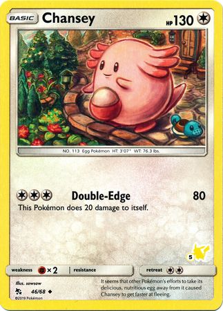 Chansey (46/68) (Pikachu Stamp #5) [Battle Academy 2020] - Card Brawlers | Quebec | Canada | Yu-Gi-Oh!
