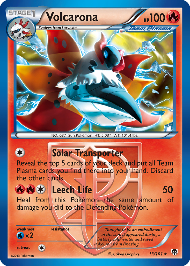 Volcarona (13/101) [Black & White: Plasma Blast] - Card Brawlers | Quebec | Canada | Yu-Gi-Oh!